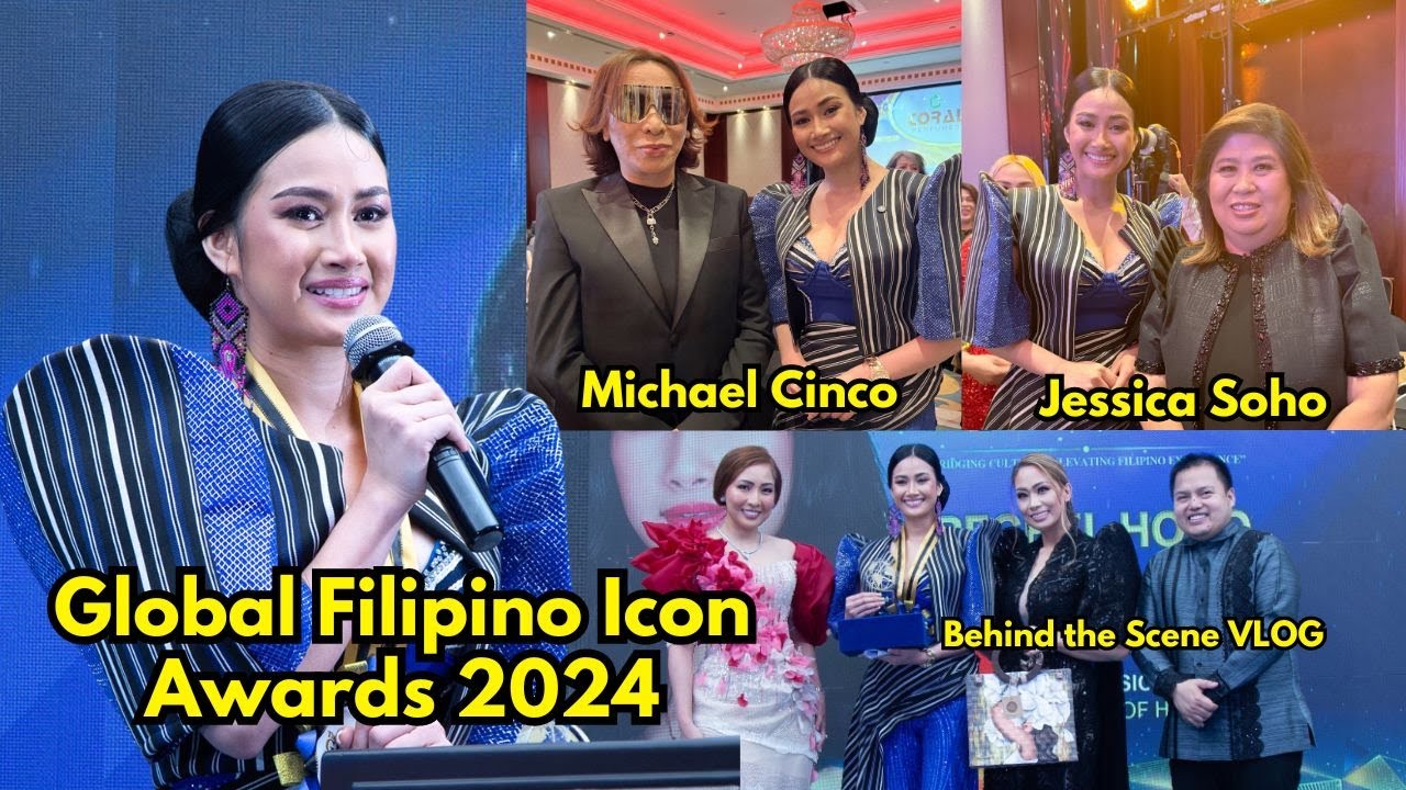 THE GLOBAL FILIPINO ICONS AWARD 2024 | JESSICA SOHO IN DUBAI | KMJS IN DUBAI | MICHAEL CINCO