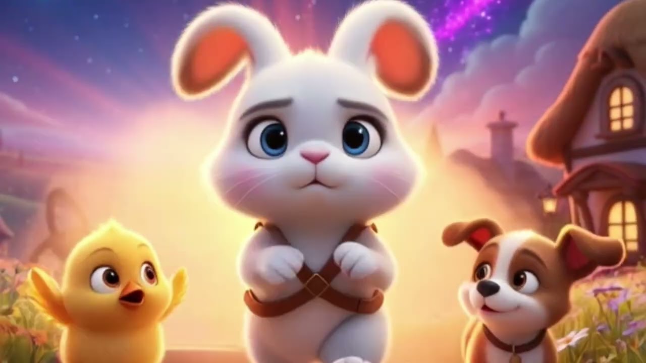 A Little Bunny’s Big Dream 🐰 #kids #cartoon 