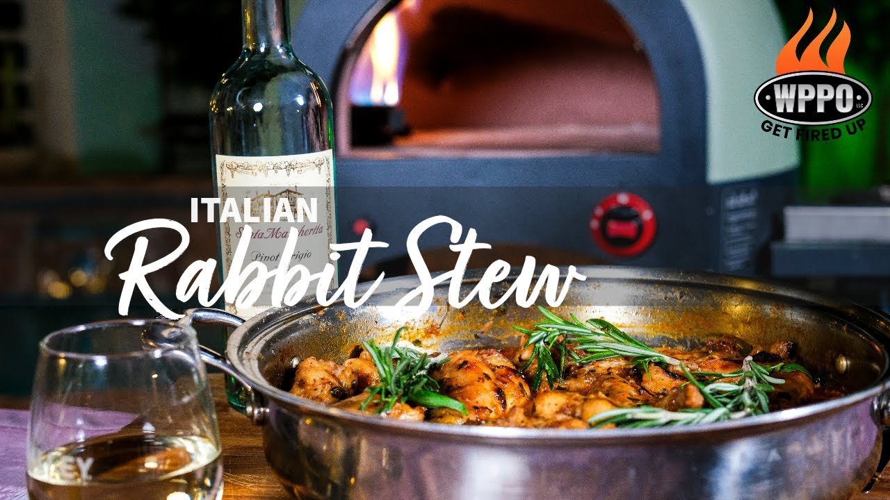 How to make an authentic Italian Rabbit Stew in the Pizza Oven