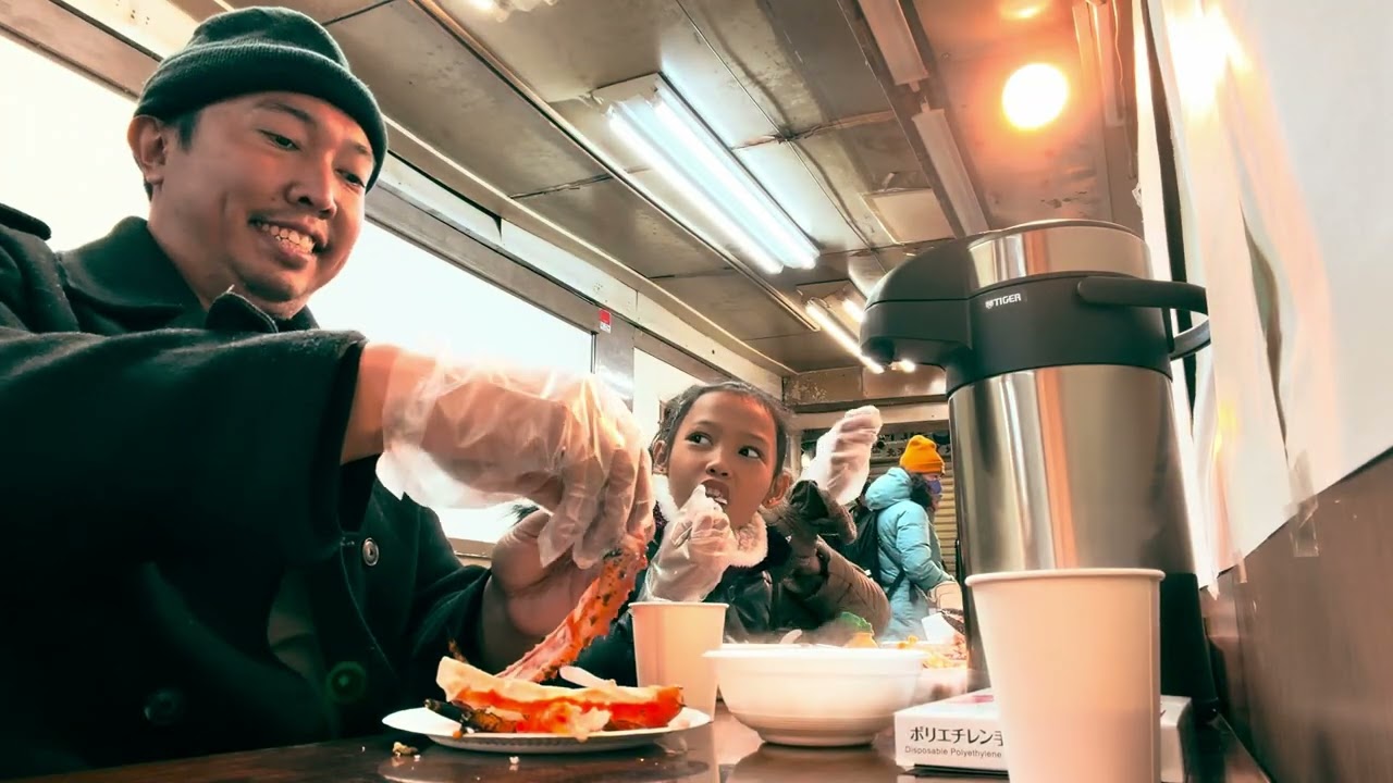 Eating King Crab in Sapporo Japan 2026