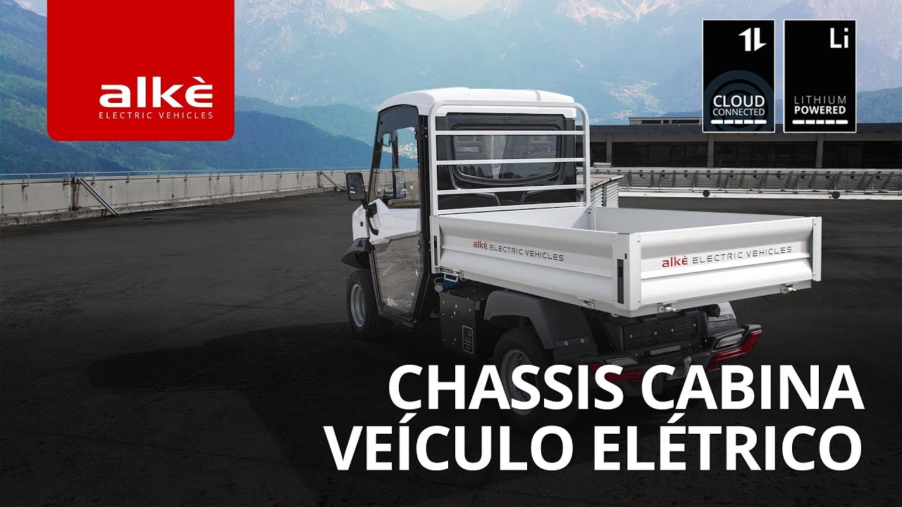 Procurando um veículo versátil e ecológico? Descubra o veículo elétrico chassis cabina da ALKE'!