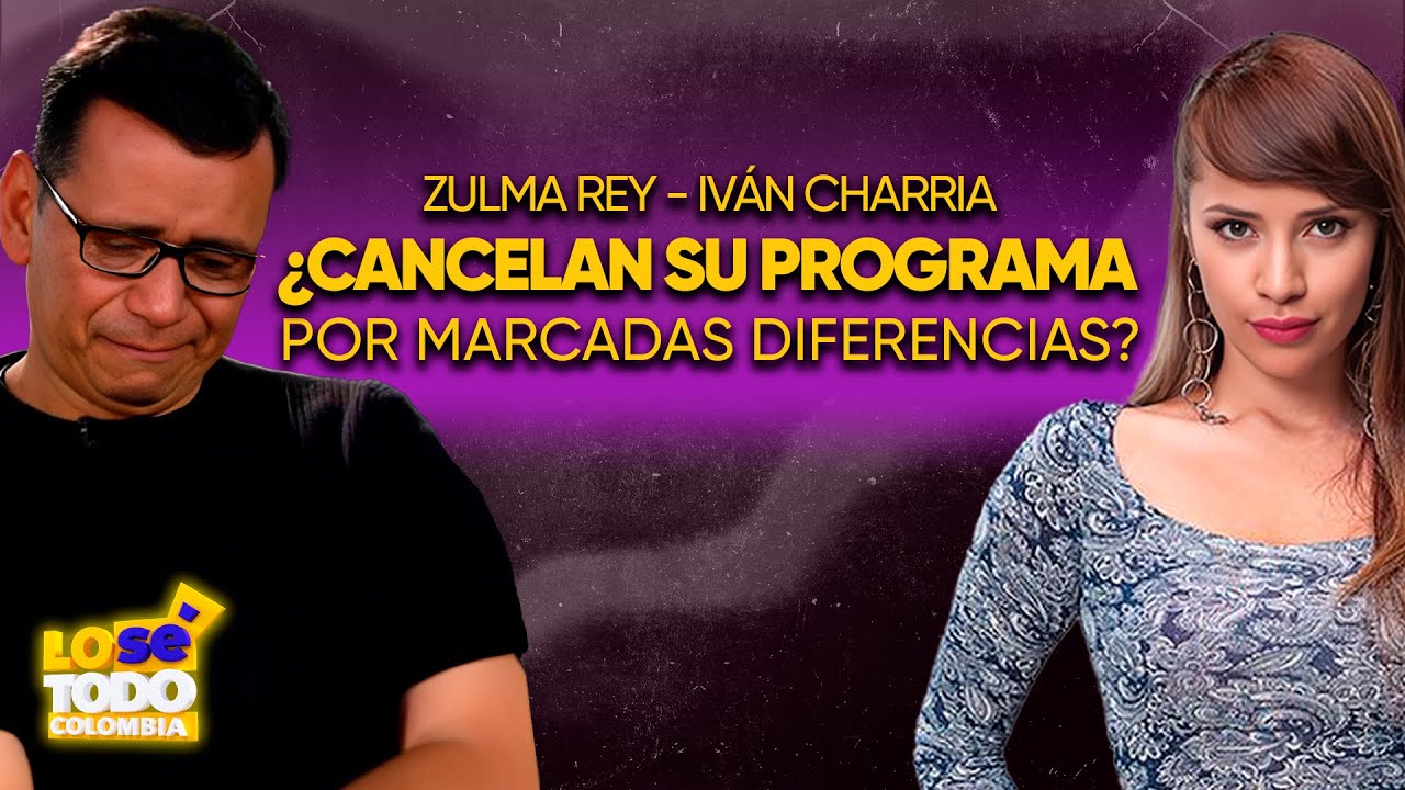 &iexcl;Al parecer! Cancelan el programa de Zulma Rey e Iv&aacute;n Charria 'Hola gente' por mala relaci&oacute;n