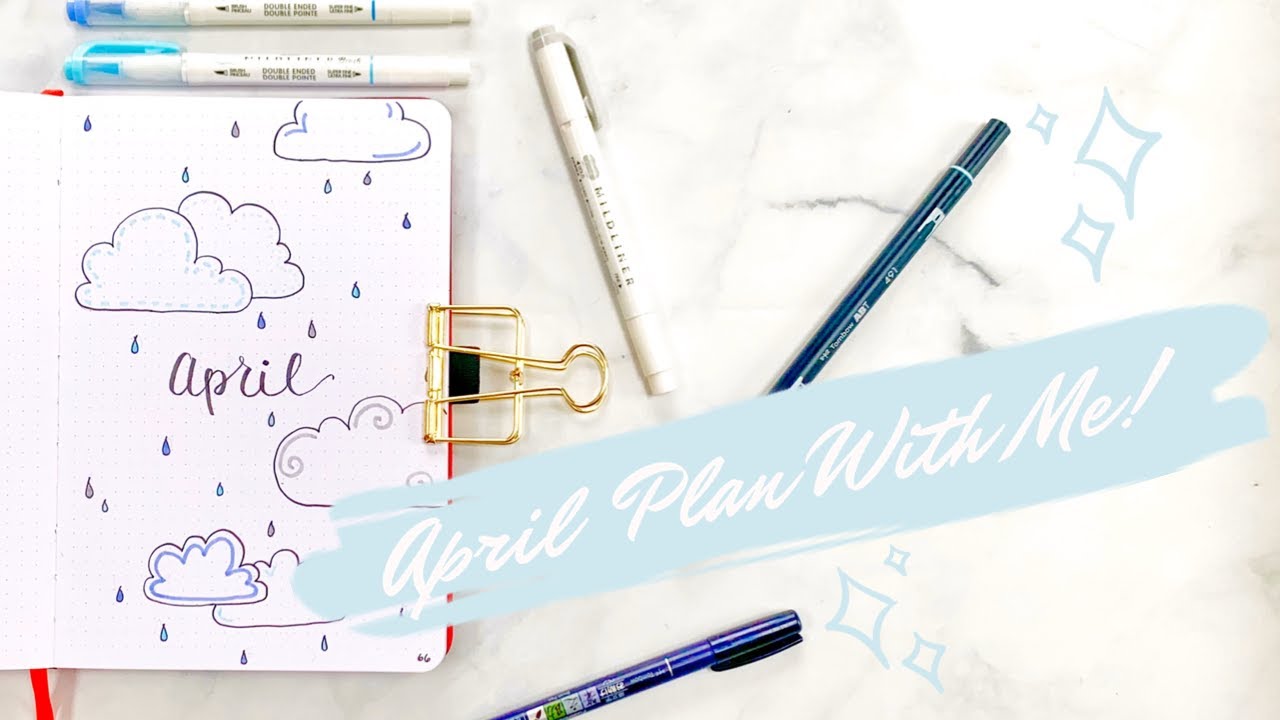 PLAN WITH ME | April 2020 Set Up