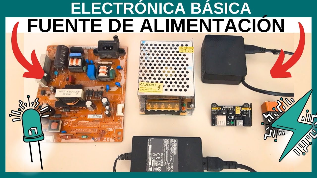 Electr&oacute;nica B&aacute;sica: &iquest;Qu&eacute; es y Como Funciona una Fuente de Alimentaci&oacute;n?