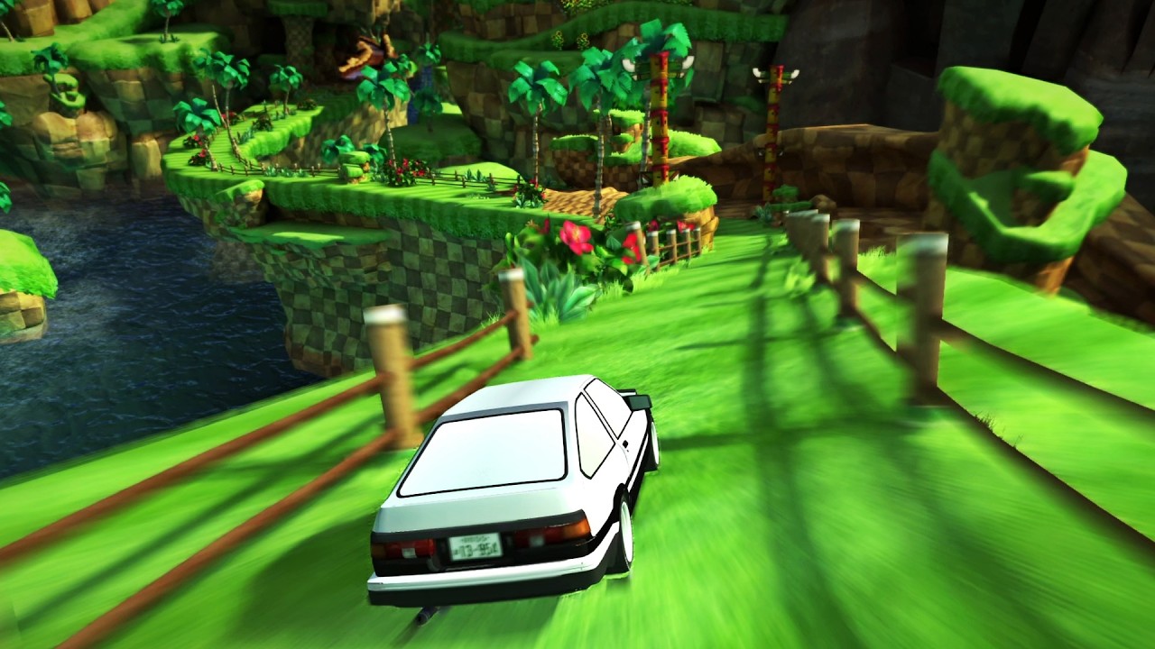 Sonic Generations: Initial D Toyota 'AE86' Trueno MOD
