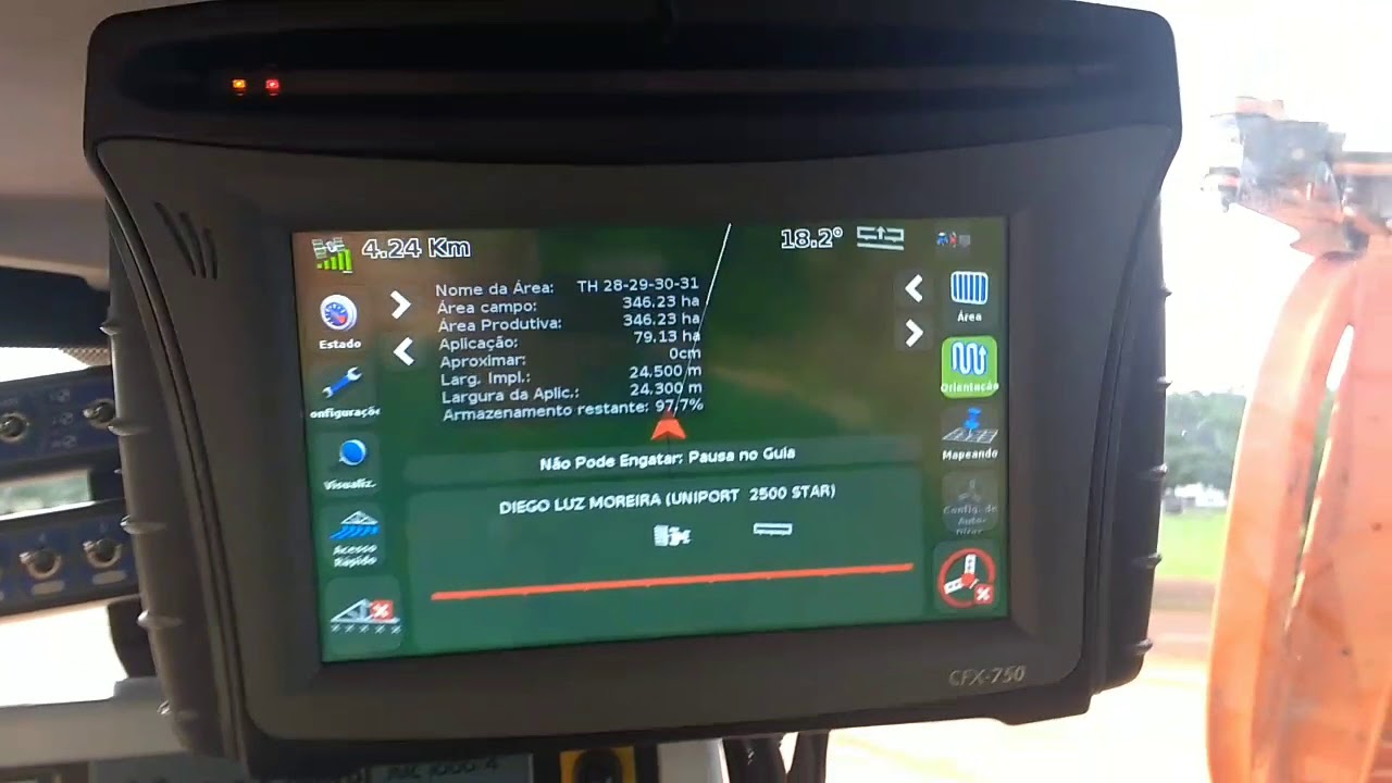 Como Resetar CFX-750 Trimble