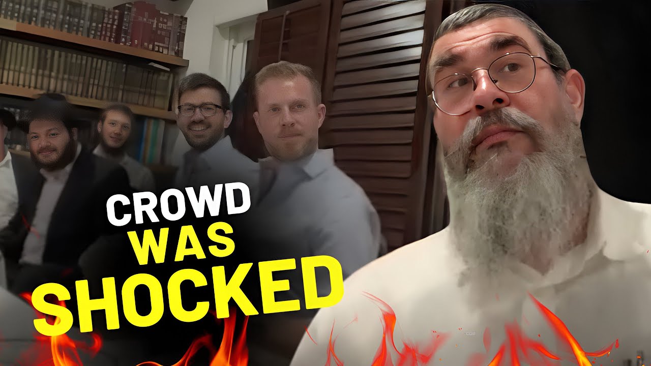 Rabbi SHOCKS Crowd with Hasidic Teachings…