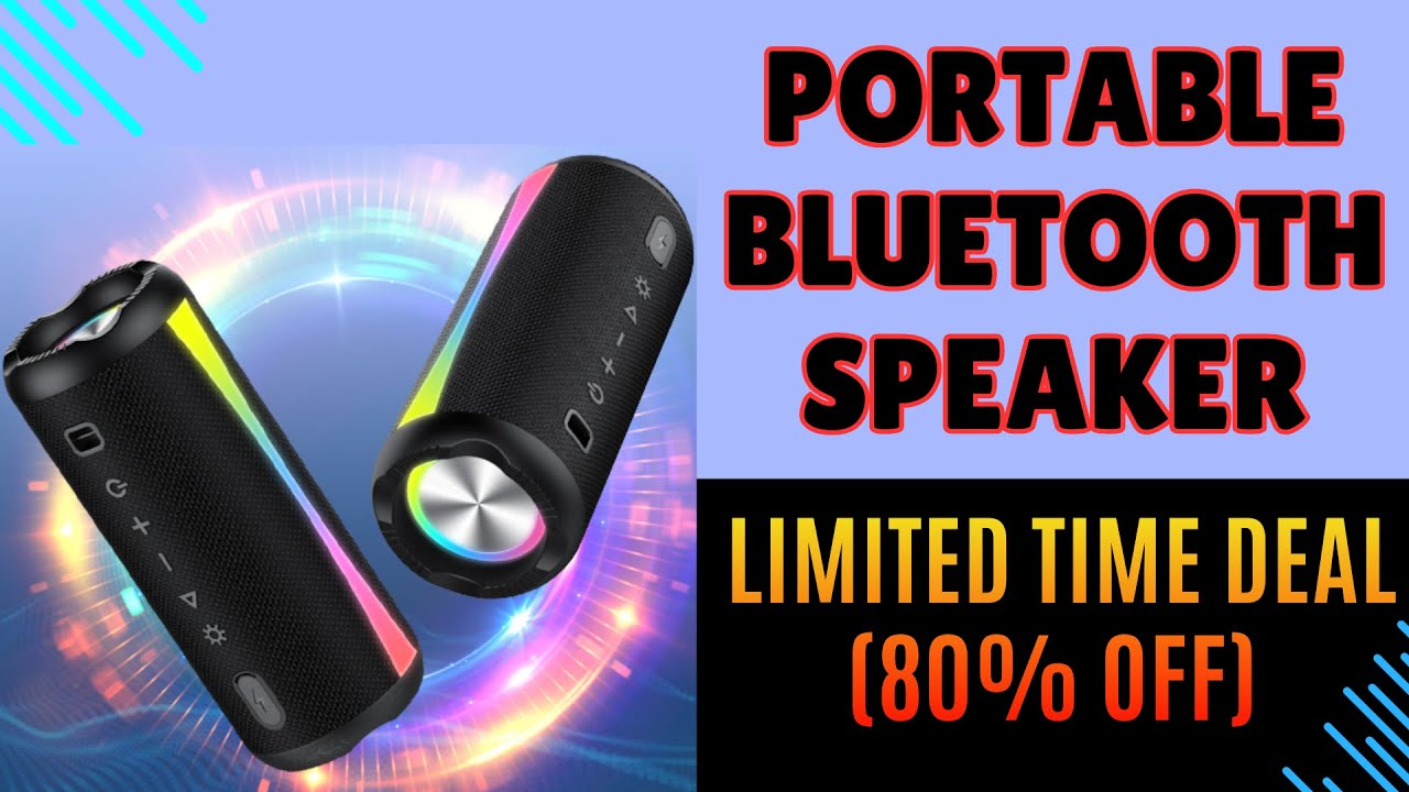 New Portable Bluetooth Wireless Speaker Review 2026 [Save 80% Today]
