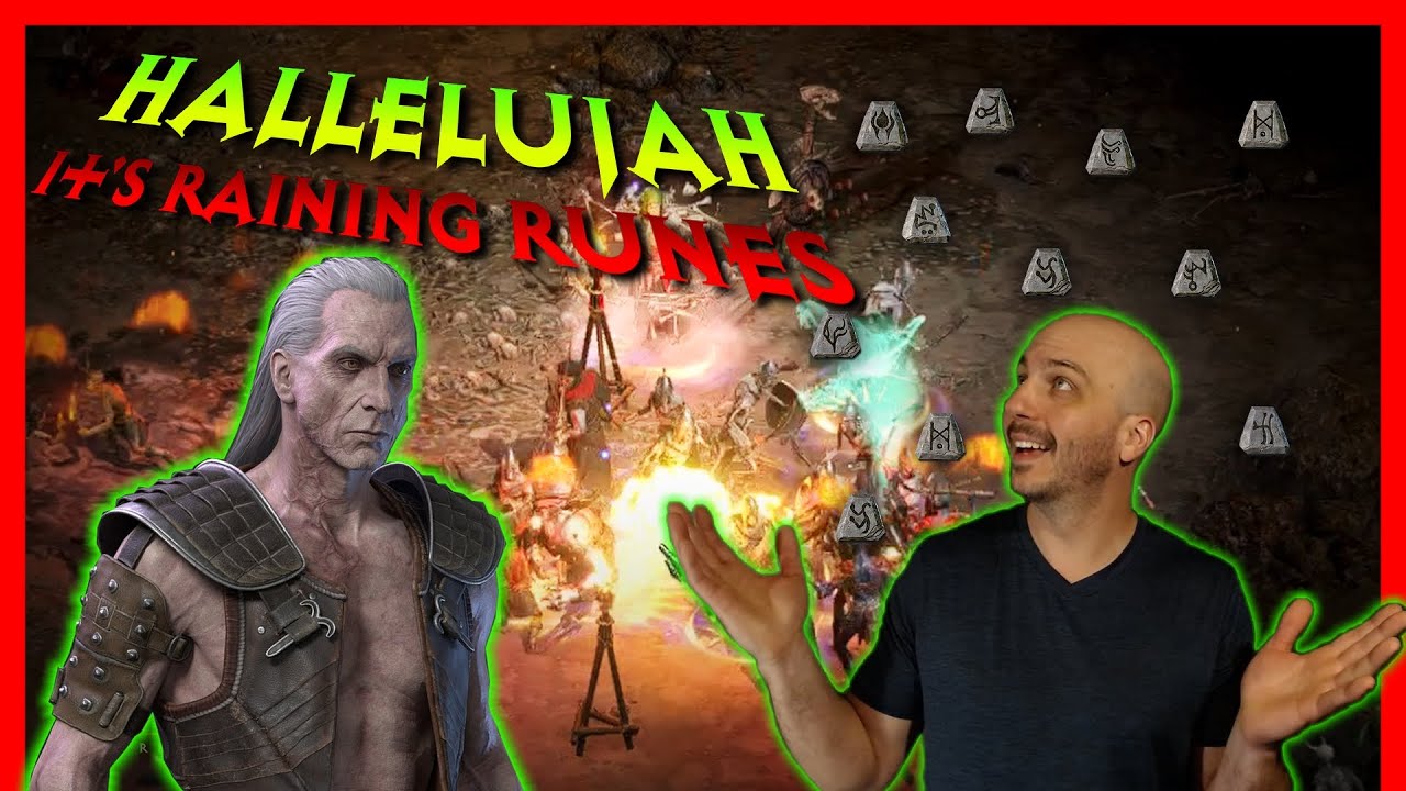 100 заездов в боксы, лучшие моменты дропа — Diablo 2 Resurrected