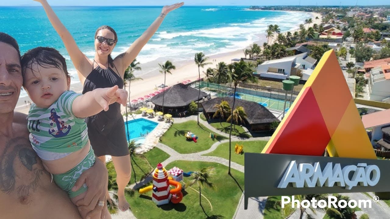 Fomos ao espetacular Armação Resort em Porto de galinhas,um dos melhore do Brasil