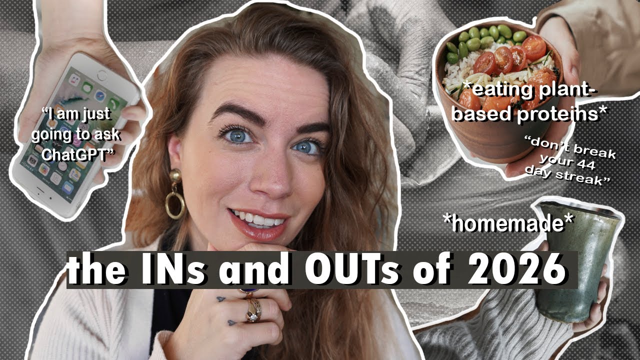 what's IN and what's OUT in 2026 // vegan policing, AI, apathy and perfect environmentalism