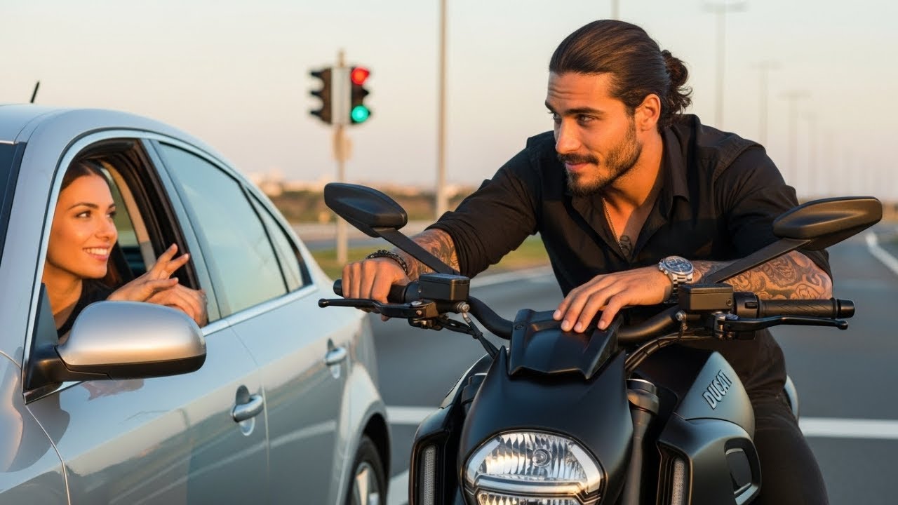 Tu as flirté avec le mauvais homme »,dit le parrain — elle le prenait pour un simple biker séduisant