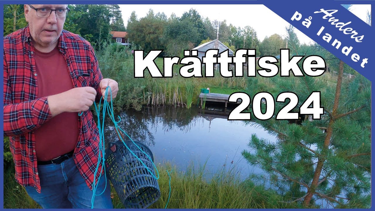 Sätter burar för flodkräftor