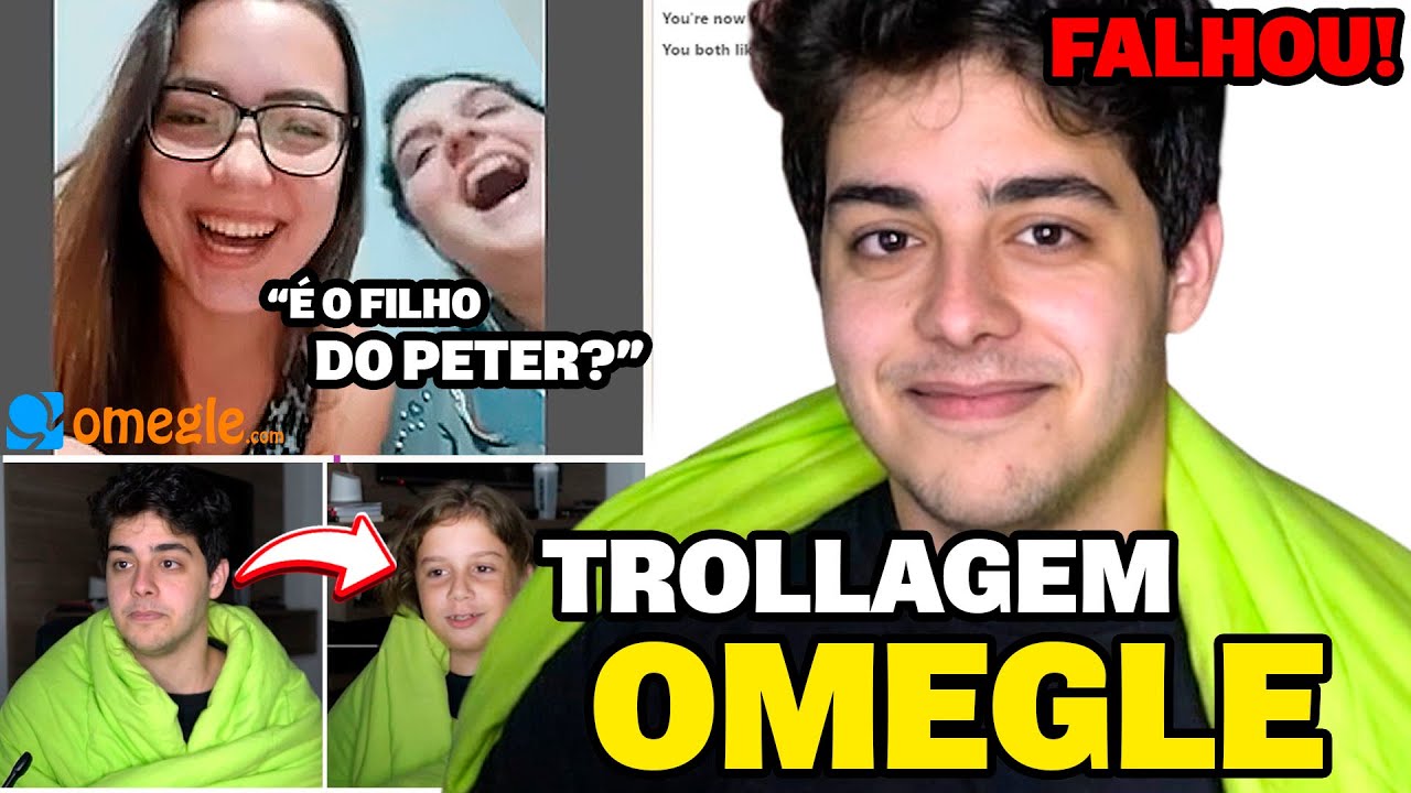 DEU RUIM! TENTEI FAZER UMA TROLLAGEM NO OMEGLE