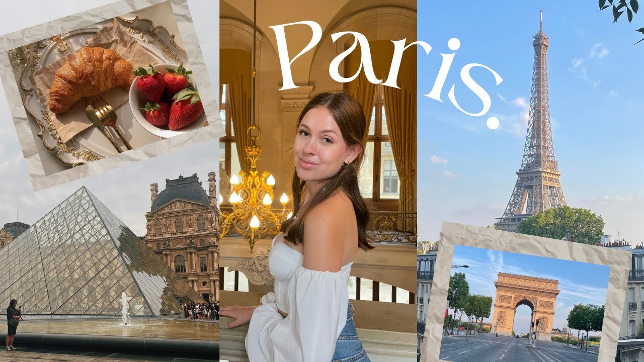 Paris Travel Vlog | eiffel tower, louvre, catacombs & more