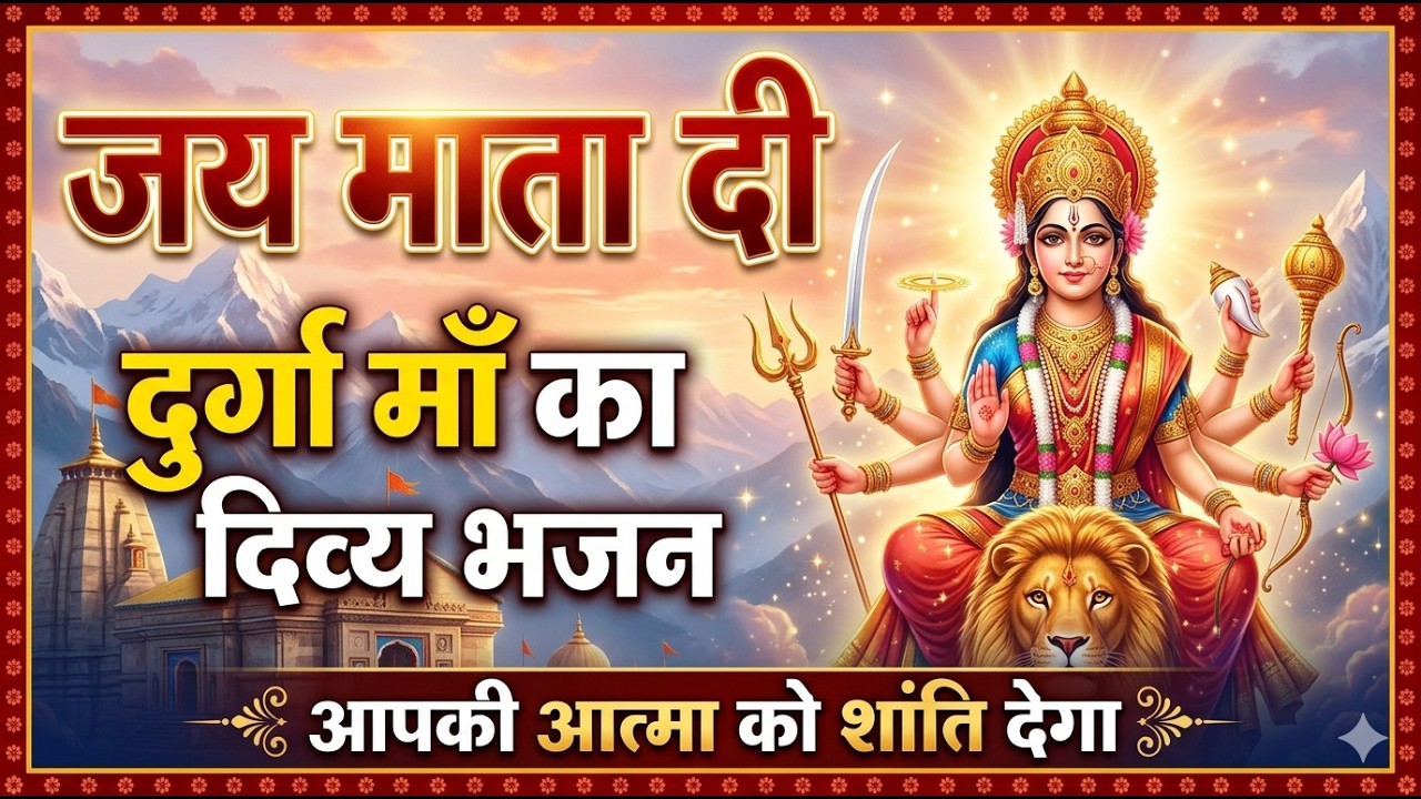 Ambe Jagdambe Maa | Jai Jai Jagdambe Maa #AmbeJagdambeMaa #JaiMataDi #DurgaBhajan #NavratriSpecial