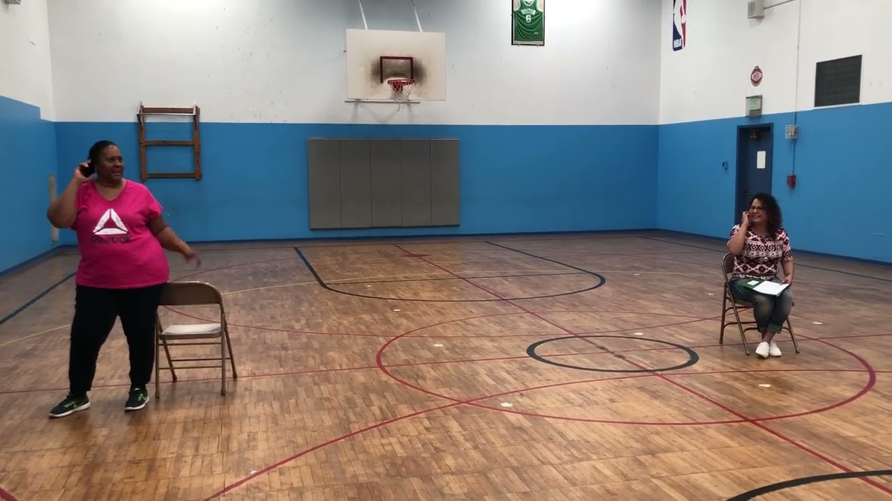 Adult Education Play Practice with Kathya Alexander