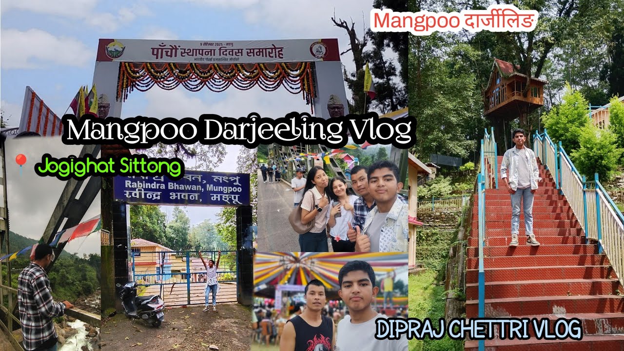 Kurseong to Mangpoo Vlog | BGPM Foundation Day Celebration, Rabindranath Bhawan & Sittong Journey 💖✨