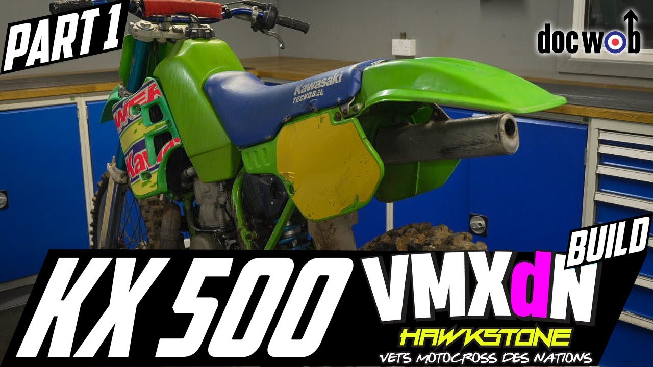 Сборка KX 500 VMXDN в 2026 году! - Эта штука в ужасном состоянии!