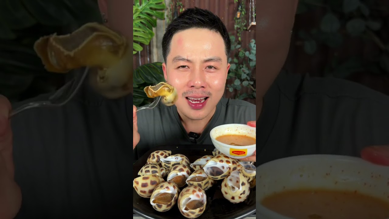 Mukbang ốc Hương Khổng Lồ siêu giòn ngọt