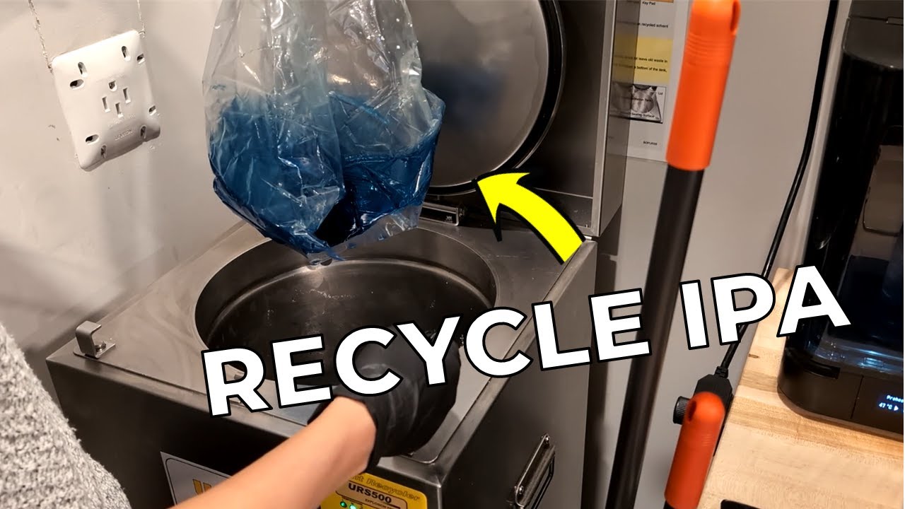 The REAL way to recycle IPA for resin 3D printing
