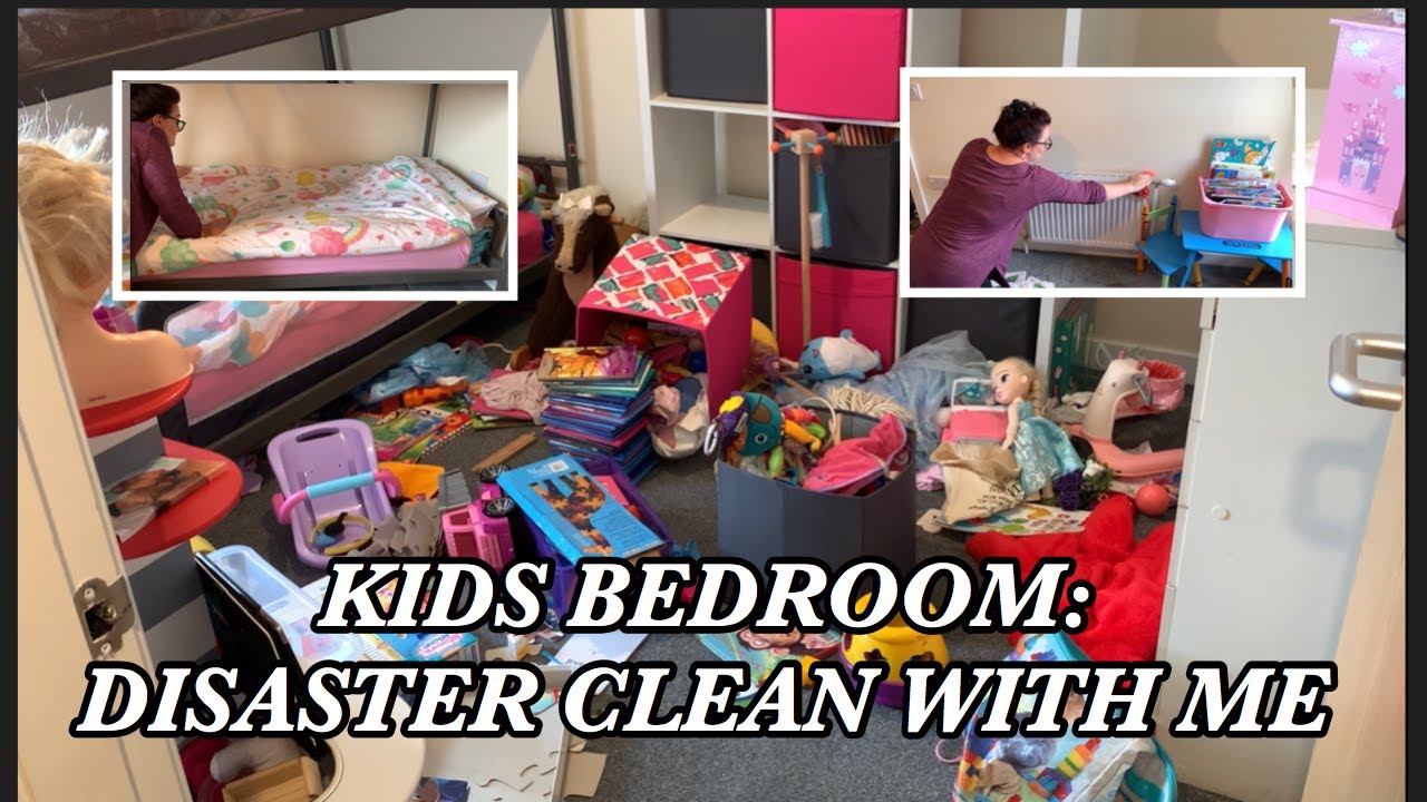 EXTREME DEEP CLEAN & DECLUTTER | KIDS BEDROOM DISASTER | COLLAB with Styled by Anita | Stacy Rebecca