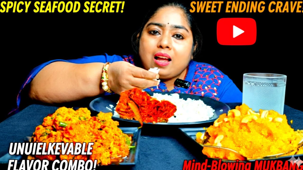 ​I Couldn't Stop Eating This! Fish Keema Dry Curry & Yellow Halwa | Daily LifestyleEating |