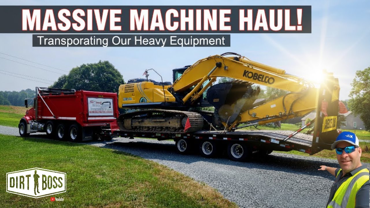Can This Trailer Handle A 50,000lb KOBELCO?
