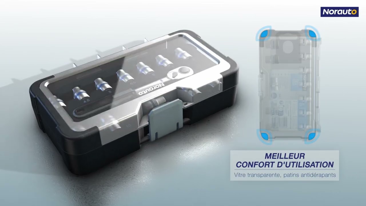 Coffret outillage et clés à cliquet disponibles sur norauto.fr