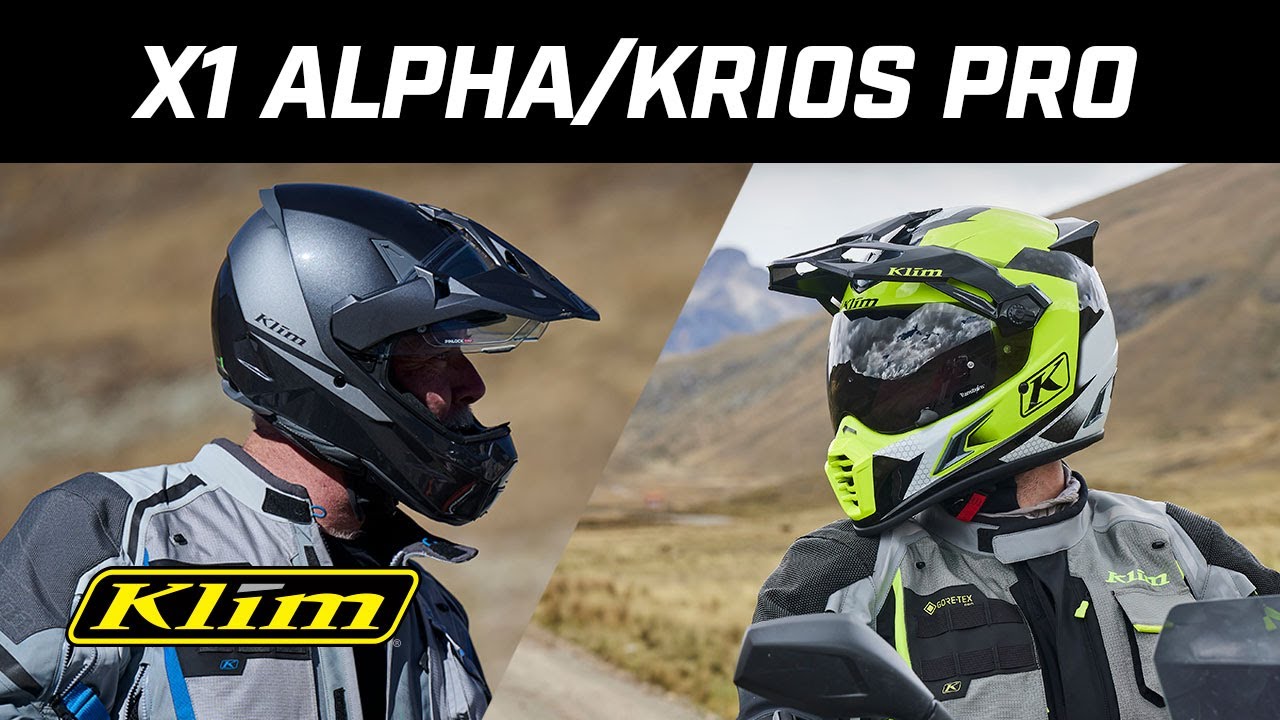 KLIM X1 Alpha vs Krios Pro | Helmet Comparison