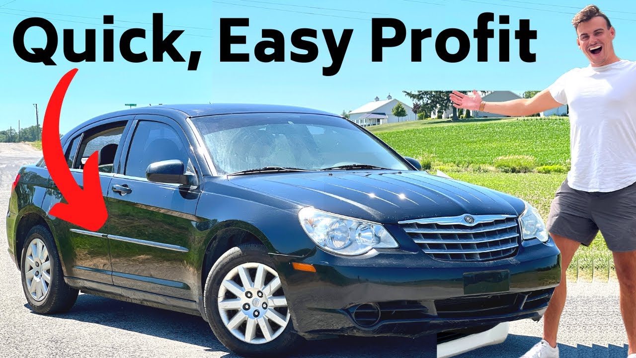 How To Flip Cheap Cars For A Fast, Easy Profit [] Full $1,300 2008 Chrysler Sebring Flip Tutorial