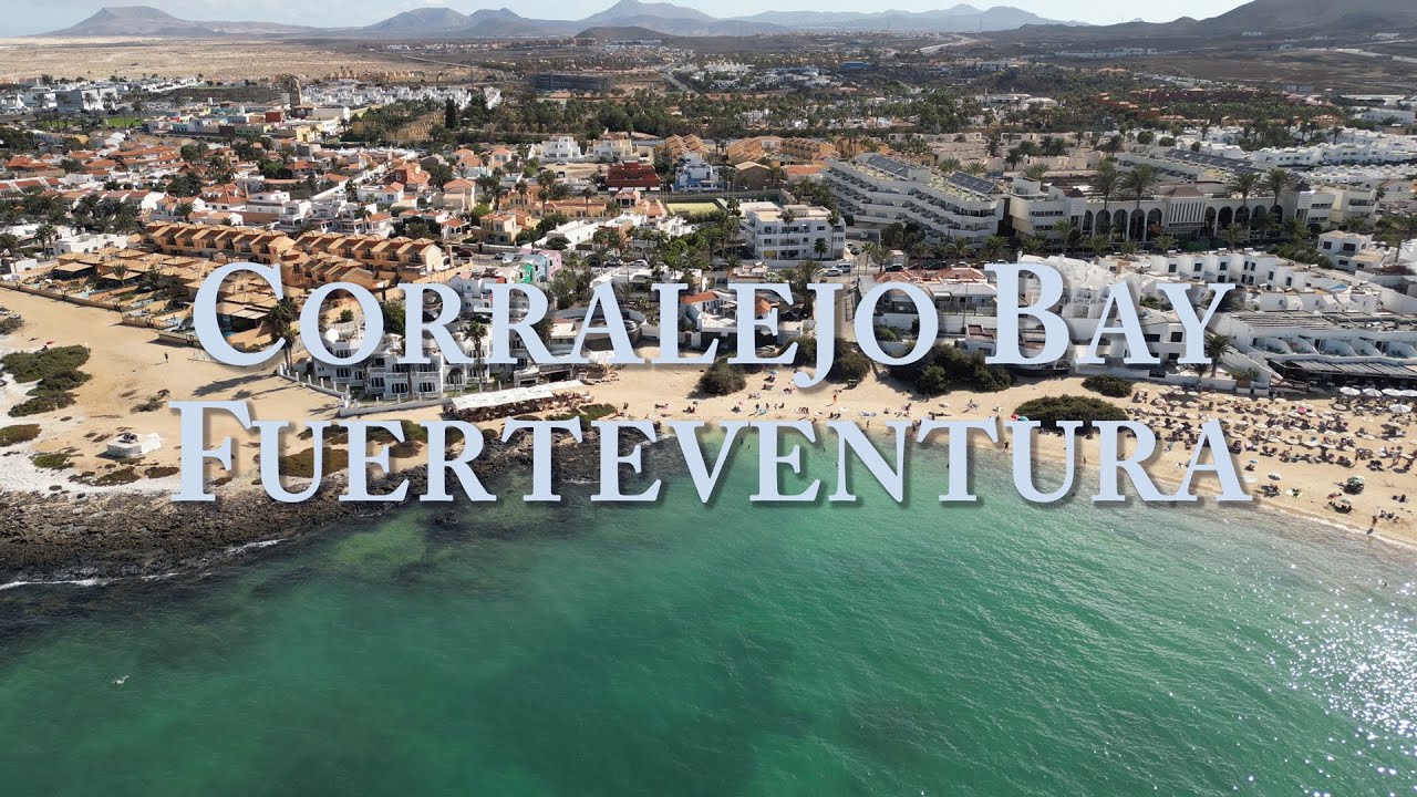 Corralejo Bay Fuerteventura 4K