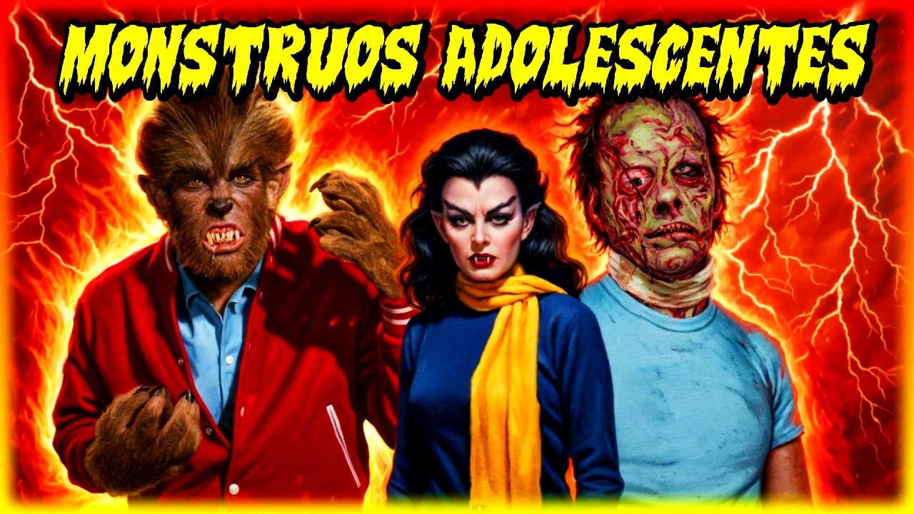 LOS MONSTRUOS ADOLESCENTES. EL ALOCADO CINE JUVENIL DE TERROR Y CIENCIA FICCIÓN DE LOS AÑOS 50.