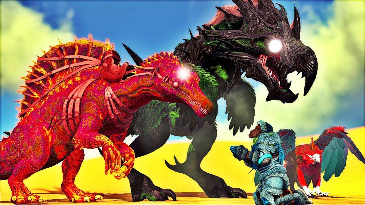 100 DIAS EM BUSCA DE VINÇANÇA! ARK O FILME - DINOSSAURO