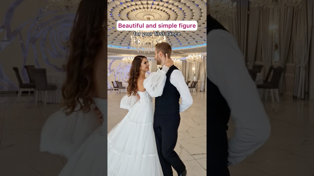 Beautiful and simple figure for your first dance 💃🕺#firstdance