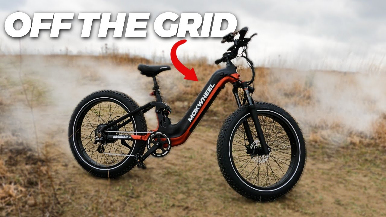 This E-Bike Can Charge From The SUN! | Mokwheel Obsidian ST