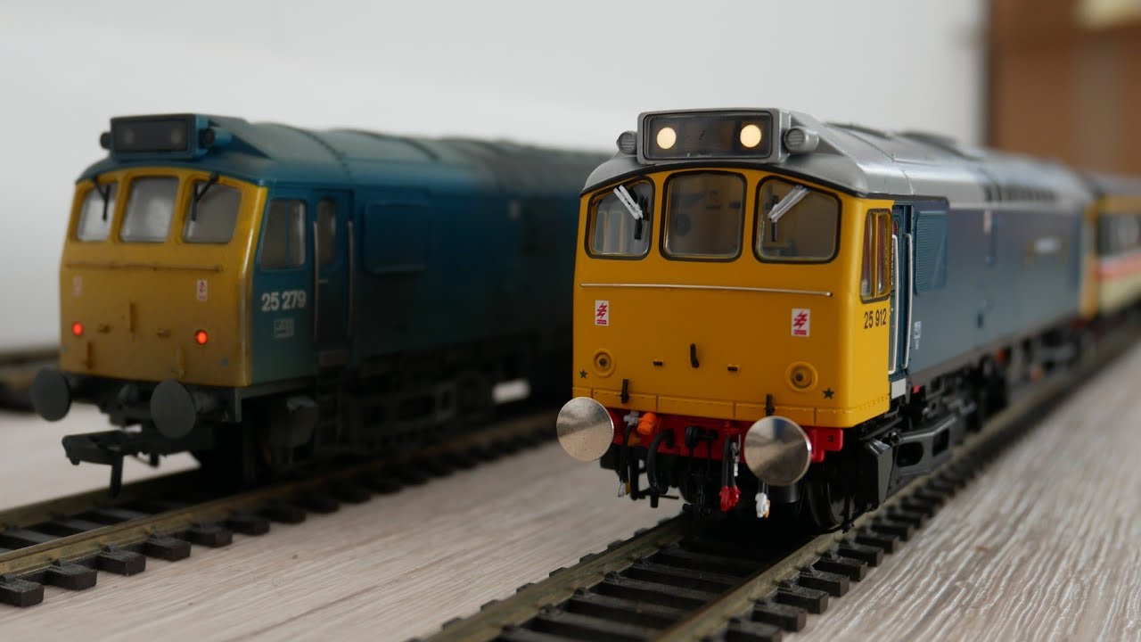 Heljan's Class 25 VS Bachmann's Class 25 - Side by Side Comparison