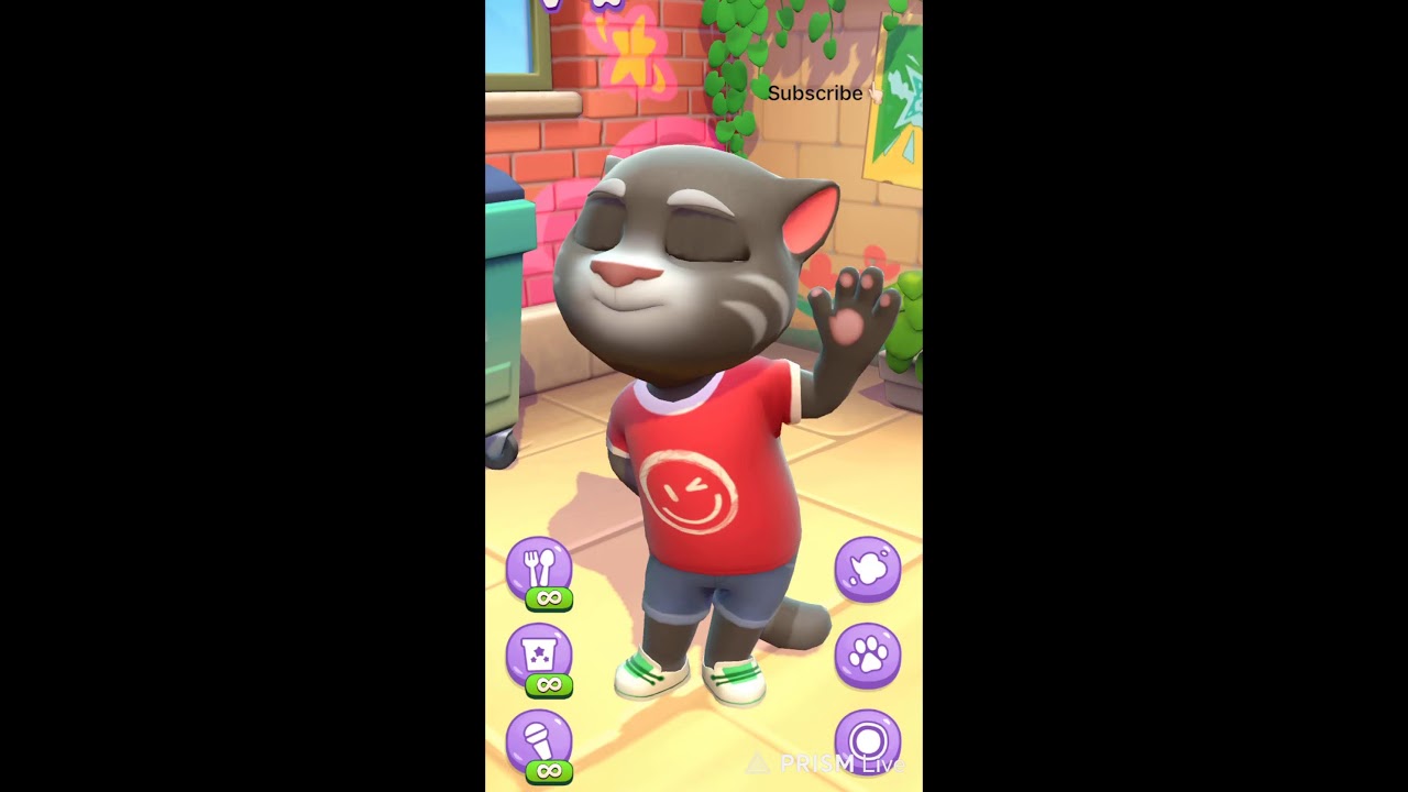 talking tom live #talkingtom #talkingtom2 #trending #live #funnycat #satisfying