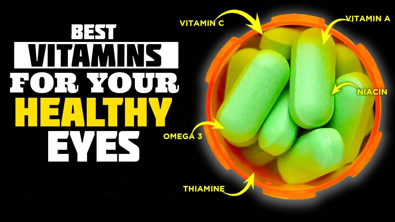 10 Vitamins You Need To Keep Your Eyes Healthy!