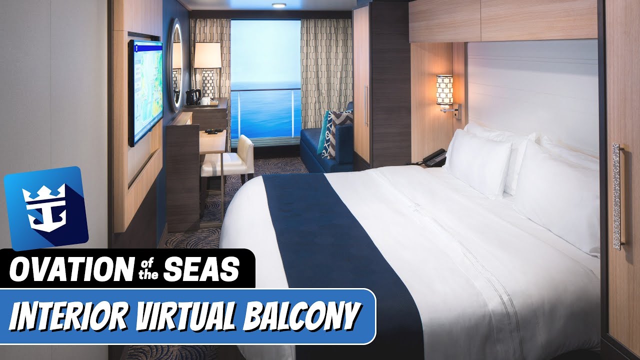 Ovation of the Seas | Interior Virtual Balcony Stateroom Tour & Review | 4K