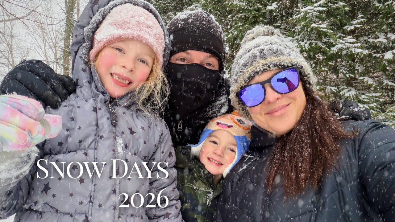 Snow Days with the dogs and kids 2026