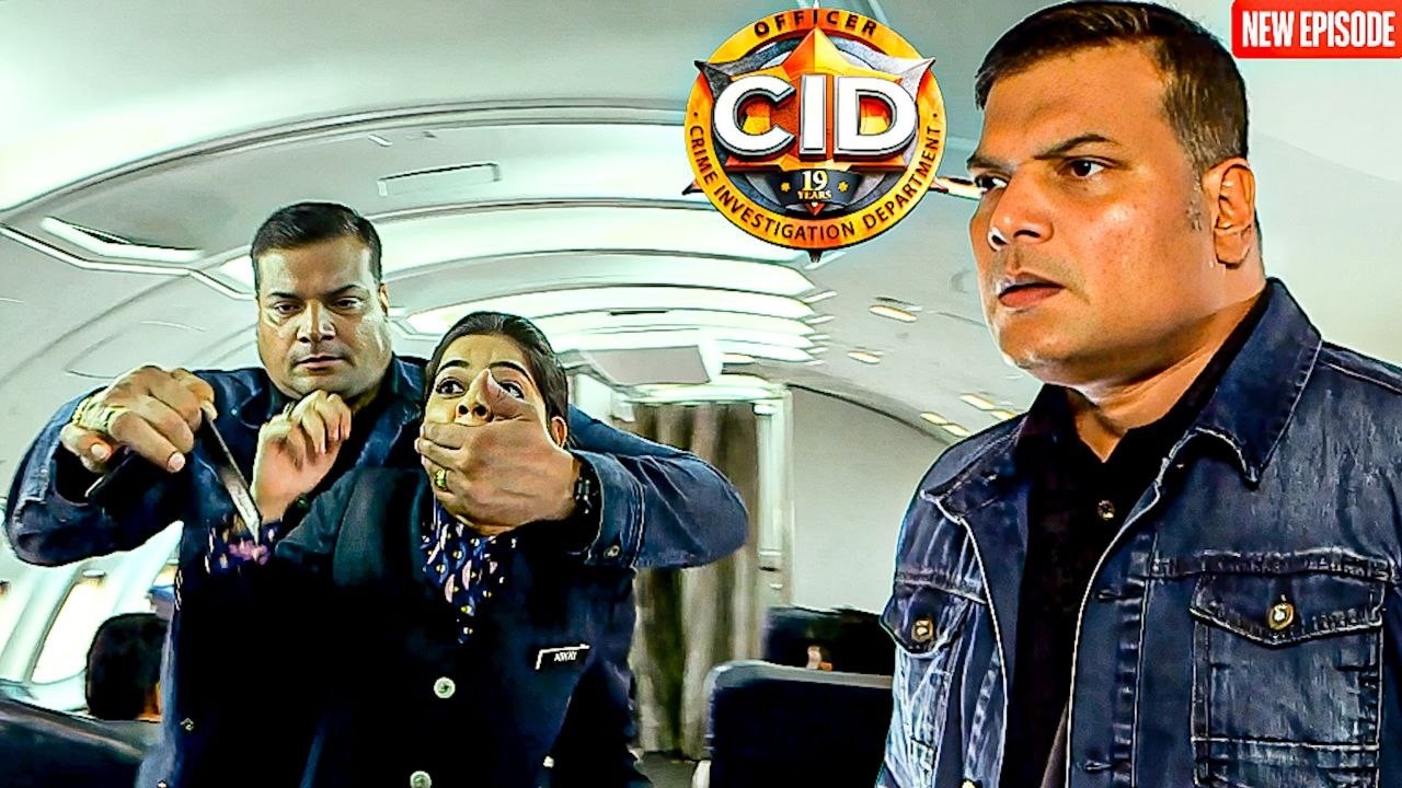 Daya ने Plane मे कर दिया लड़की पर हमला || CID  || Latest  Episode ||