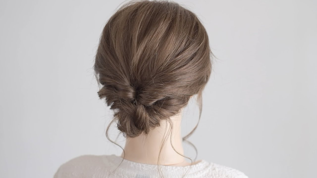 巻かずに簡単！ダブルくるりんぱヘアアレンジ/ hair works &SOL's Hairstyles