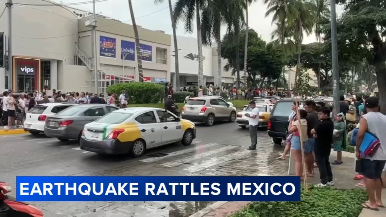 6.5 magnitude earthquake rattles southern, central Mexico