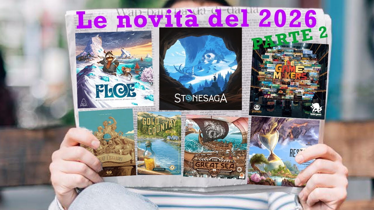 Anno nuovo, molti giochi nuovi! I board game più attesi del 2026 (Parte 2)