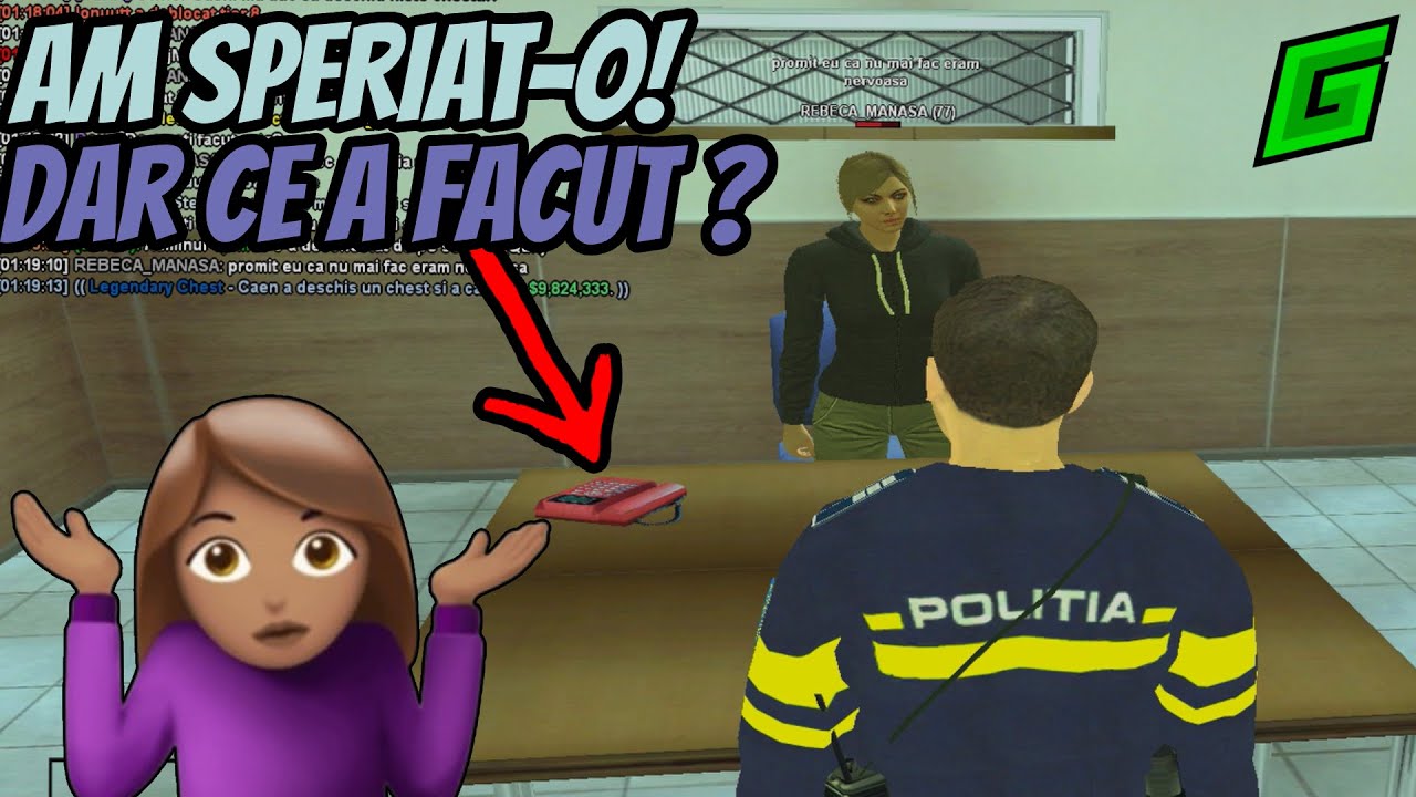 🌟 REBECA A AJUNS LA SECTIA DE POLITIE - CE A FACUT? 🔴 SAMP GREENSTONE 🔴