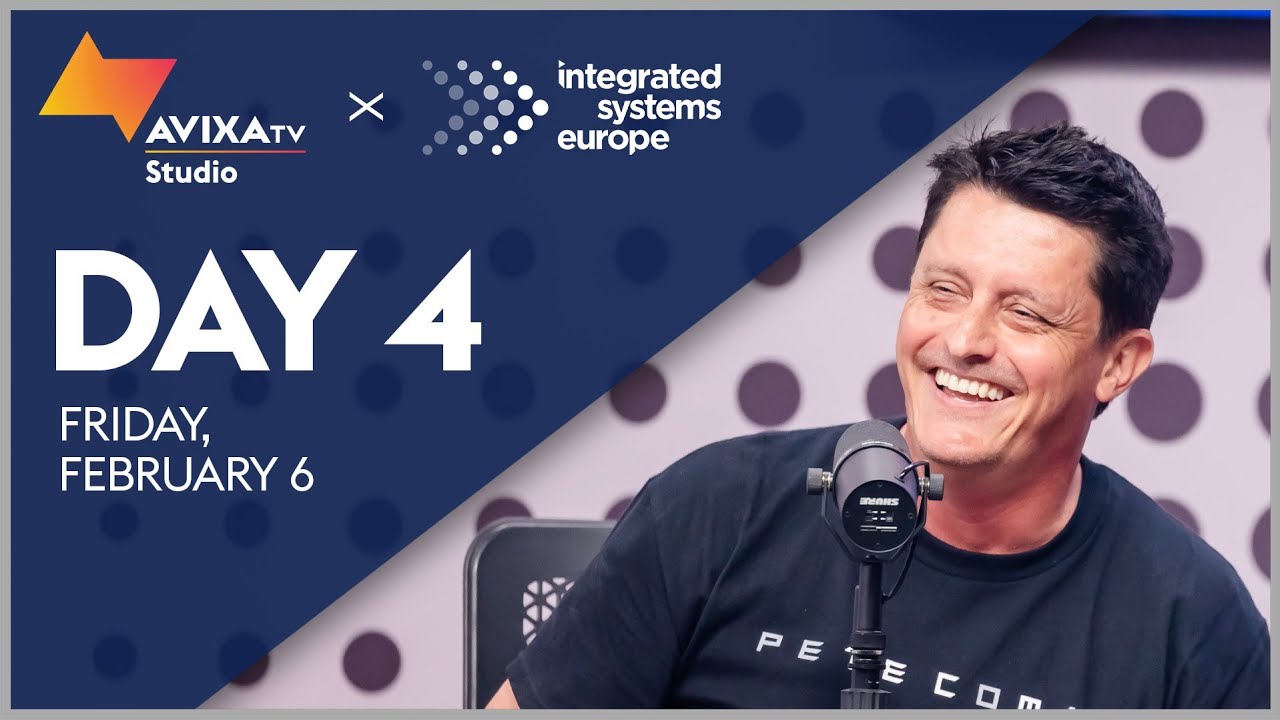 AVIXA TV at ISE 2026 Live: Podcast Day