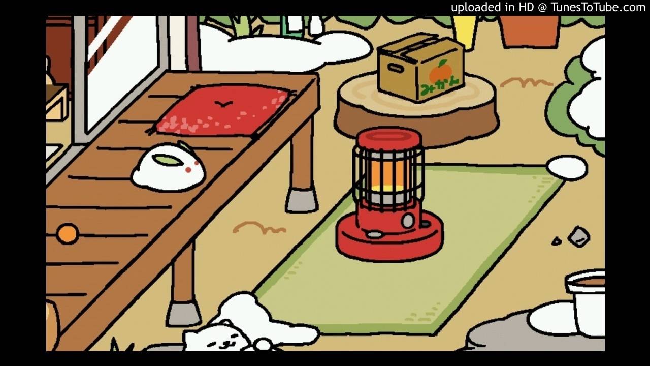 Neko Atsume BGM Winter Version 10 min Extension(Music box version)!  ねこあつめ
