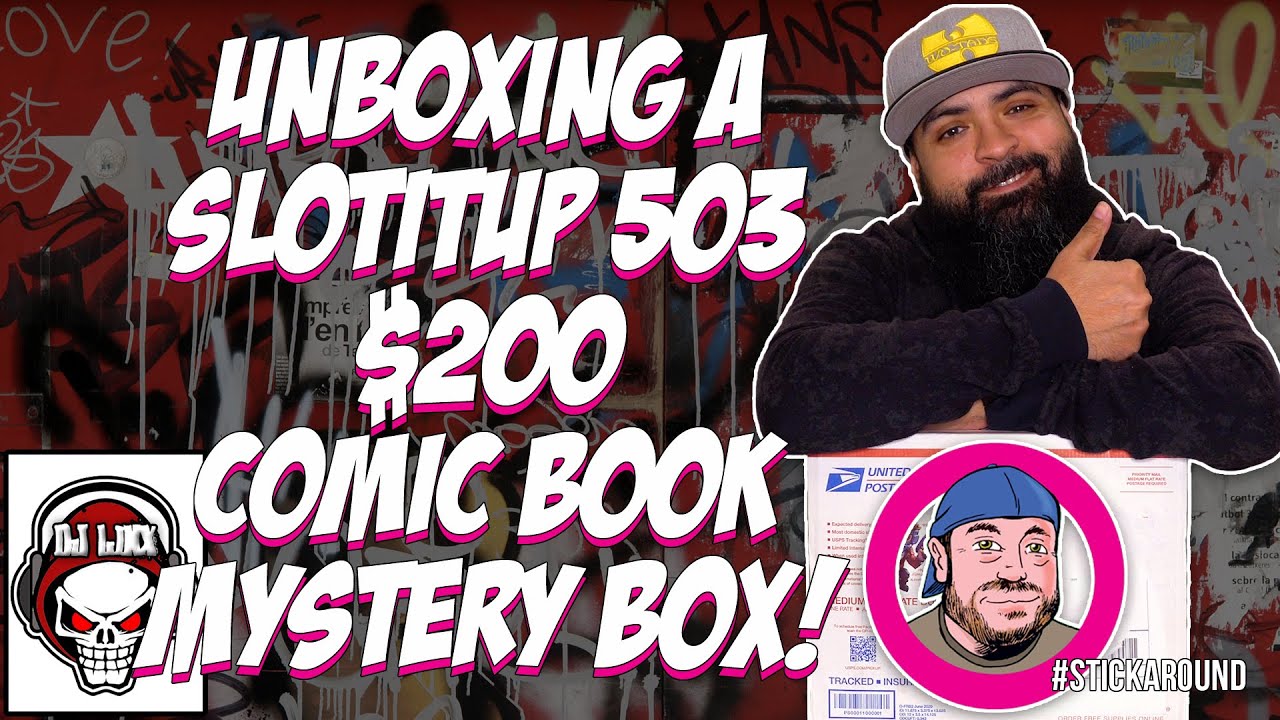 UNBOXING A SLOTITUP 503 $200 COMIC BOOK MYSTERY BOX!