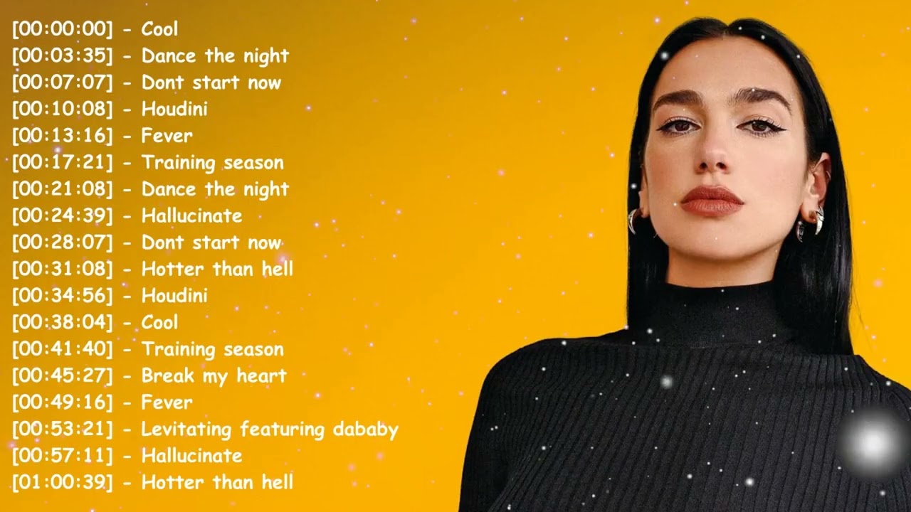 Best of Dua Lipa 2026: Greatest Dance Pop Hits, Club Anthems and Best Disco Remastered Tracks